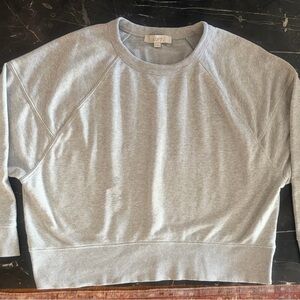 LOFT Heather Gray Women's Sweatshirt